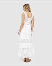 Belle & Bloom - Future Lover Lace Button Up Blouse
