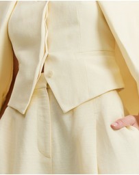 Country Road - Textured Pleat Pant
