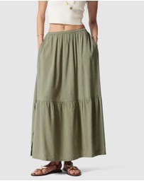 & Other Stories - Tiered Midi Skirt