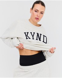 Kynd Society - Oversized Varsity Sweatshirt