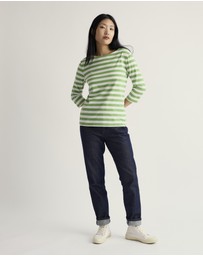 Seasalt - Seasalt Cornwall Green Sailor Top