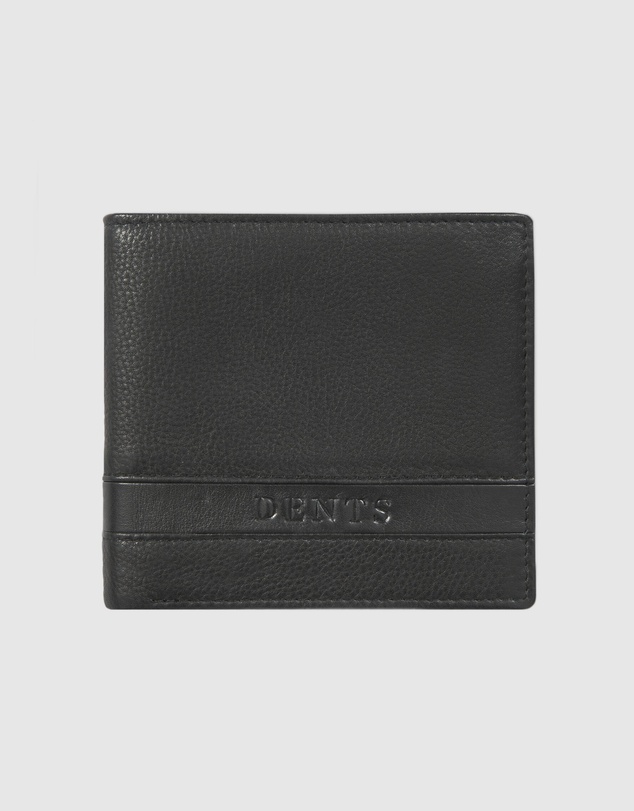 DENTS - Pebble Grain Leather Bifold Wallet with RFID Blocking