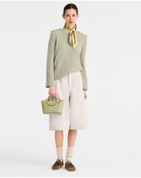 Longchamp - Épure Leather Tote Bag - XS