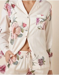 Gingerlilly - Ruby Floral Satin PJ set