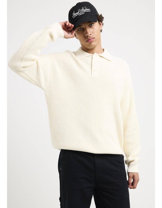 Arvust - Location Knit Polo Shirt