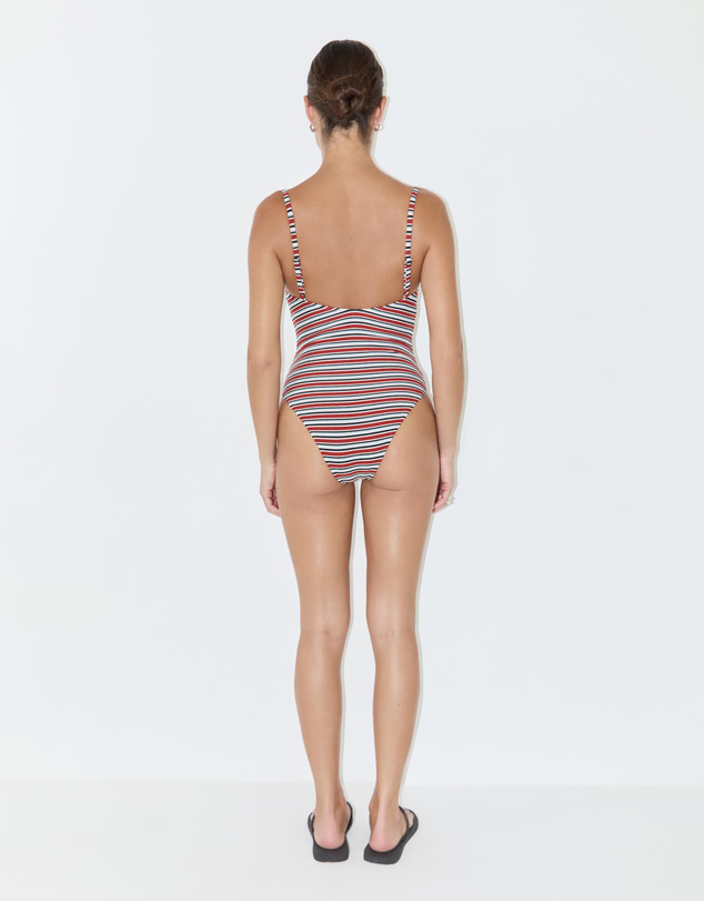 Zulu & Zephyr - Bold Stripe Towelling One Piece
