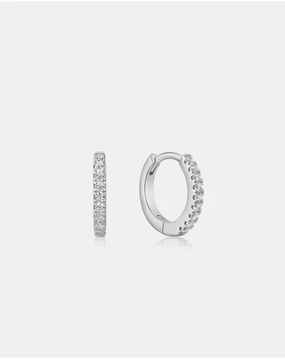 Ania Haie - Sparkle Huggie Hoop Earrings Success