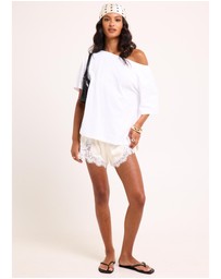 Alice In The Eve - Joy Lace Mini Shorts