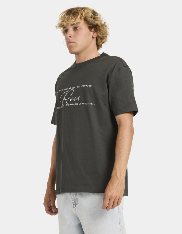 RVCA - Mens RVCA Over Brush T-Shirt