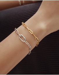 Ania Haie - Gold Linked Chunky Bracelet