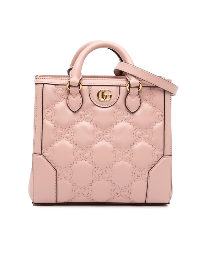 Pre-Loved by Azura Reborn - Pre-Loved Mini GG Matelasse Leather Top Handle Bag