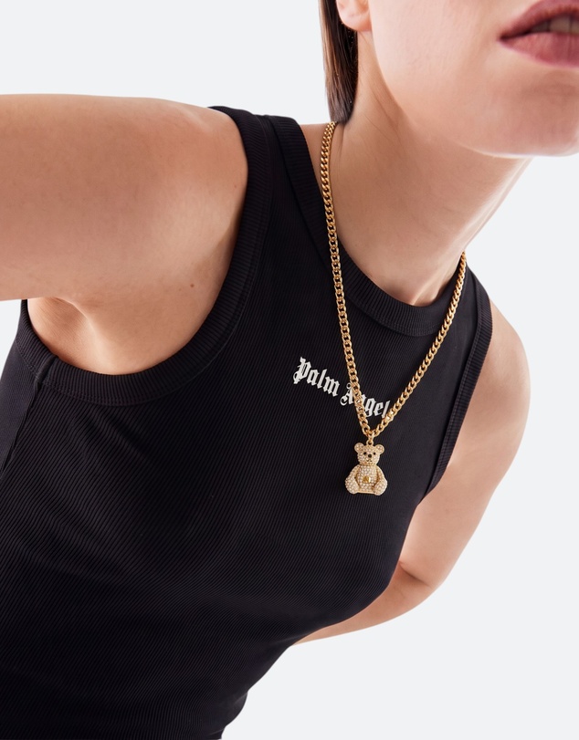 Palm Angels - Orsola GP Bear Pendant Necklace