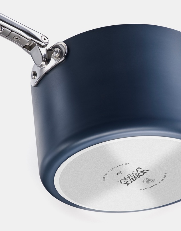 Joseph Joseph - Space Non-stick Saucepan with Folding Handles and Lid - 23 cm