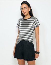 AERE - Stripe T-Shirt