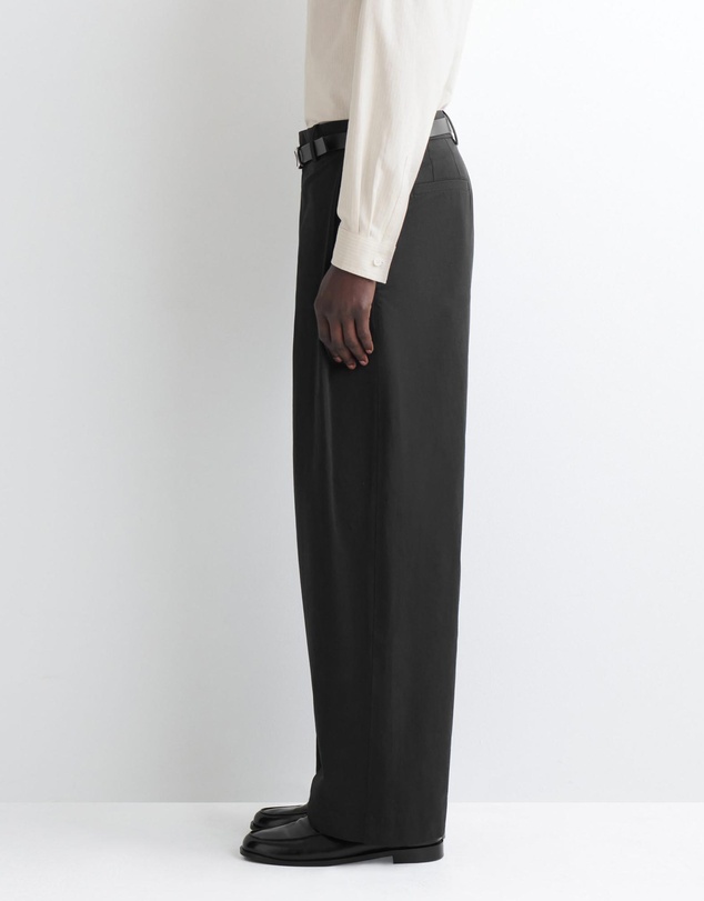 COS - Pleated Cotton Relaxed-Fit Wide-Leg Trousers