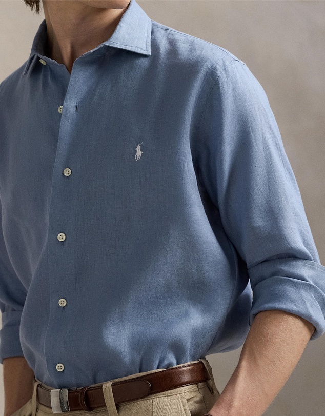 Polo Ralph Lauren - ICONIC EXCLUSIVE - Custom Fit Linen Shirt