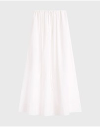 BONDI BORN - Kyoto Drawstring Maxi Skirt