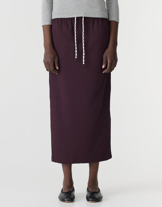 Bassike - Stretch Twill Pull On Skirt