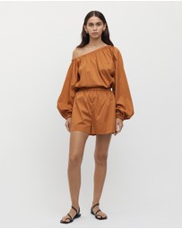 FRIEND of AUDREY - Viviers Elastic Waist Shorts