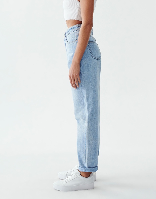 Calli - Turn Up Jeans
