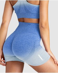 Doyoueven - Ombre Scrunch Seamless Shorts
