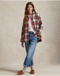 Polo Ralph Lauren - Relaxed Fit Plaid Cotton Twill Shirt - ICONIC EXCLUSIVE