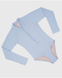 Aqua Blu Kids - Stepping Stones Long Sleeve One Piece - Teens