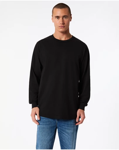 American Apparel - Unisex Long Sleeve Crew Neck T-Shirt