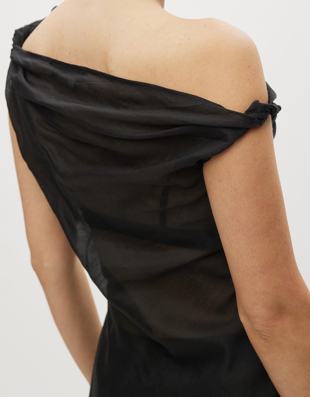 Lover - Layla Asymmetric Sheer Top