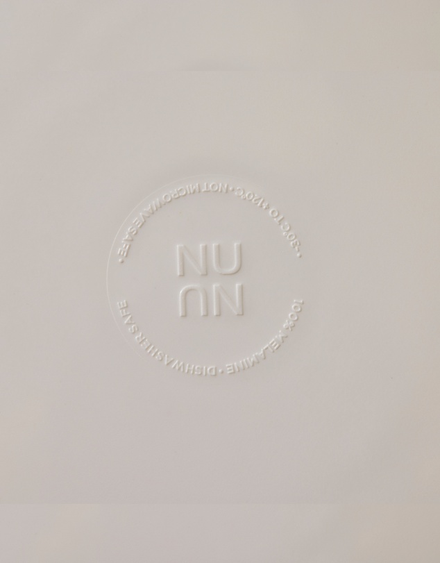 House of Nunu - Biggie Melamine Plate in Sky Blue