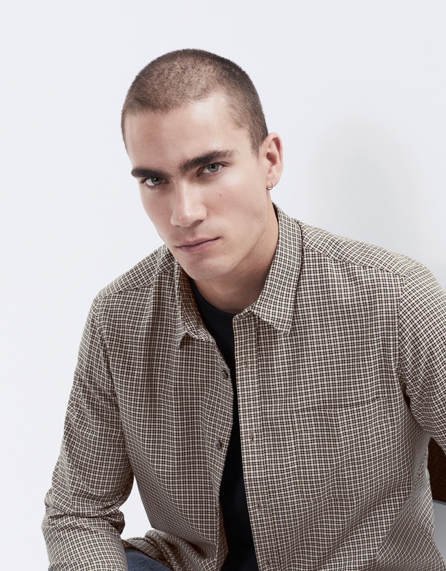 UNISON - Plaid L/S Regular Fit Shirt