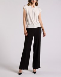 David Lawrence - Alba Shimmer Knit Tee