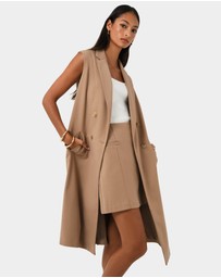 Forcast - Kiya Longline Sleeveless Vest