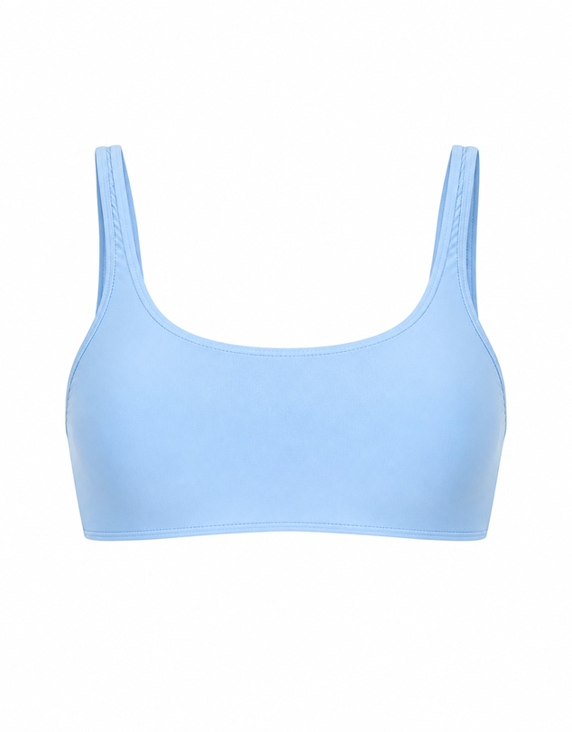 BONDI BORN - Ina Bikini Top - Cornflower (Singuleur®)