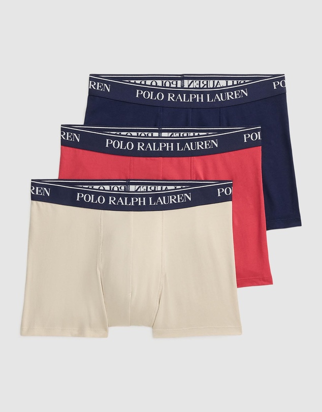 Polo Ralph Lauren - 3-Pack Classic Stretch Cotton Trunks