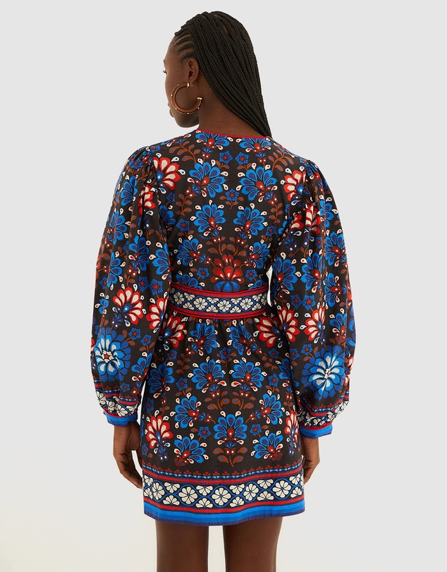 Farm Rio - Latina Scarf Mini Dress