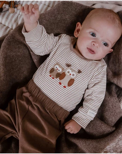 Purebaby - Applique Bodysuit -Kids-Babies