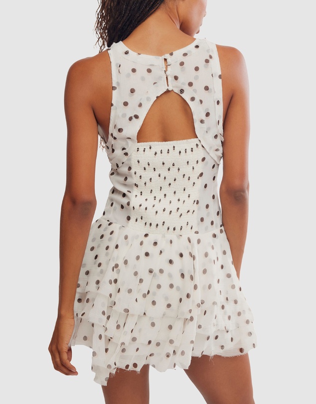 Free People - Raven Printed Mini Dress