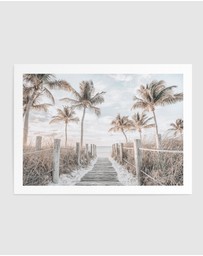 Olive et Oriel - Florida Keys No I Art Print