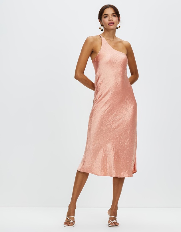 Third Form - Crush Bias One Shoulder Dress