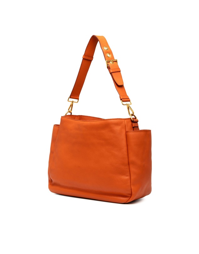 Pre-Loved by Azura Reborn - Pre-Loved Vitello Daino Side Pocket Shoulder Bag