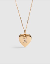 Seed Heritage - Diamante Initial Locket
