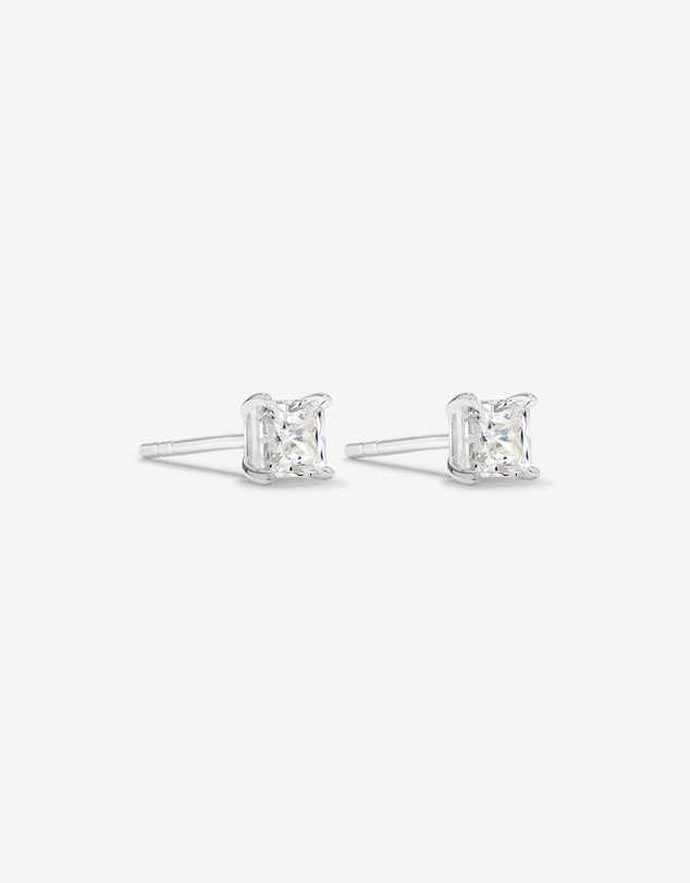 Michael Hill - Stud Earrings with Cubic Zirconia in Sterling Silver
