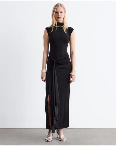 & Other Stories - Wrap-front Midi Dress
