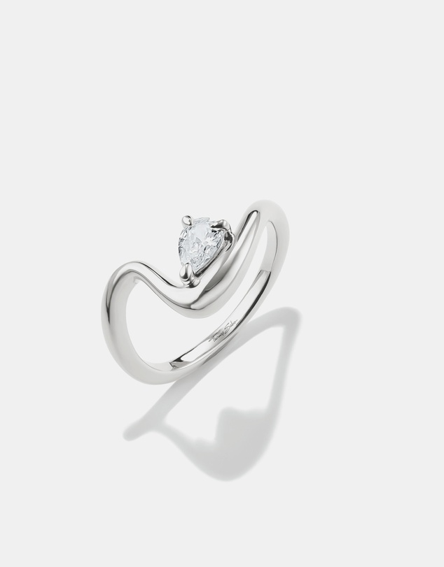 THOMAS SABO - THOMAS SABO Ring with zirconia in teardrop shape