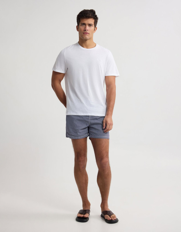Oxford - Cisco Cotton Blend Swim Shorts