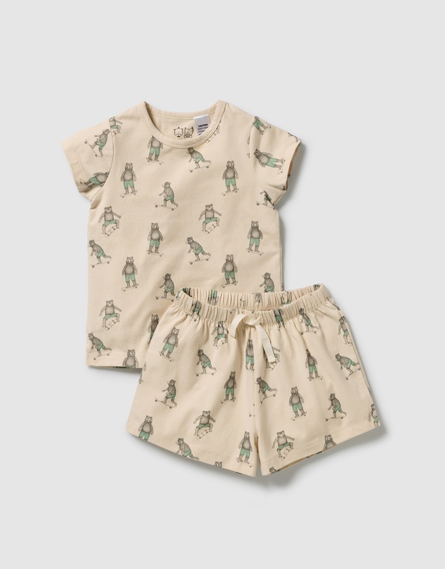 Wilson & Frenchy - Organic Short Sleeved Pyjamas - Babies