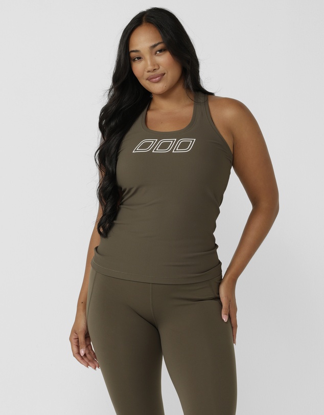 Lorna Jane - Amy Fitted Active Rib Tank