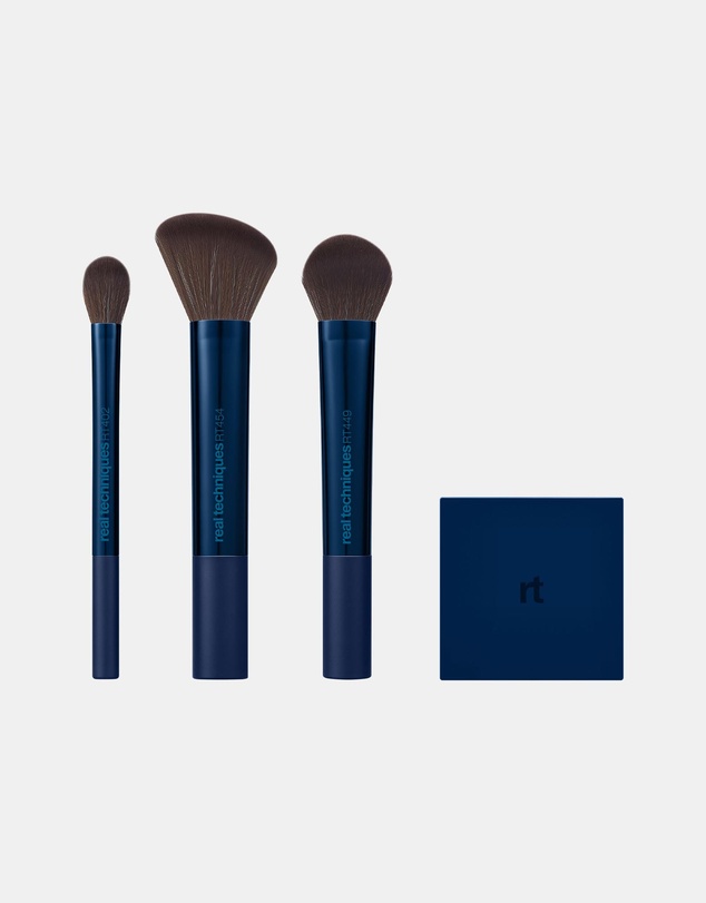 Real Techniques - STARLIGHT GIFTING - Blush & Glow Brush Trio