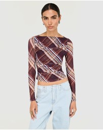 Staple the Label - Arles Mesh Top